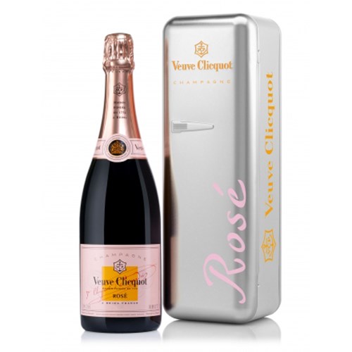 Buy And Send Veuve Clicquot Rose Metal fridge Gift Online